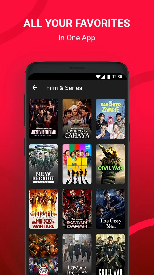 Vidio: Sports, Movies, Series screenshot